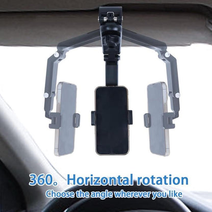2025 Good Quality New 1080° Multi-Function Sun Visor Universal 360 Degree Rotating Phone Holder Suitable for Any Car