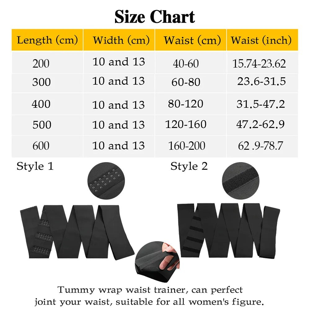 Waist Trimmer Bandage Wrap